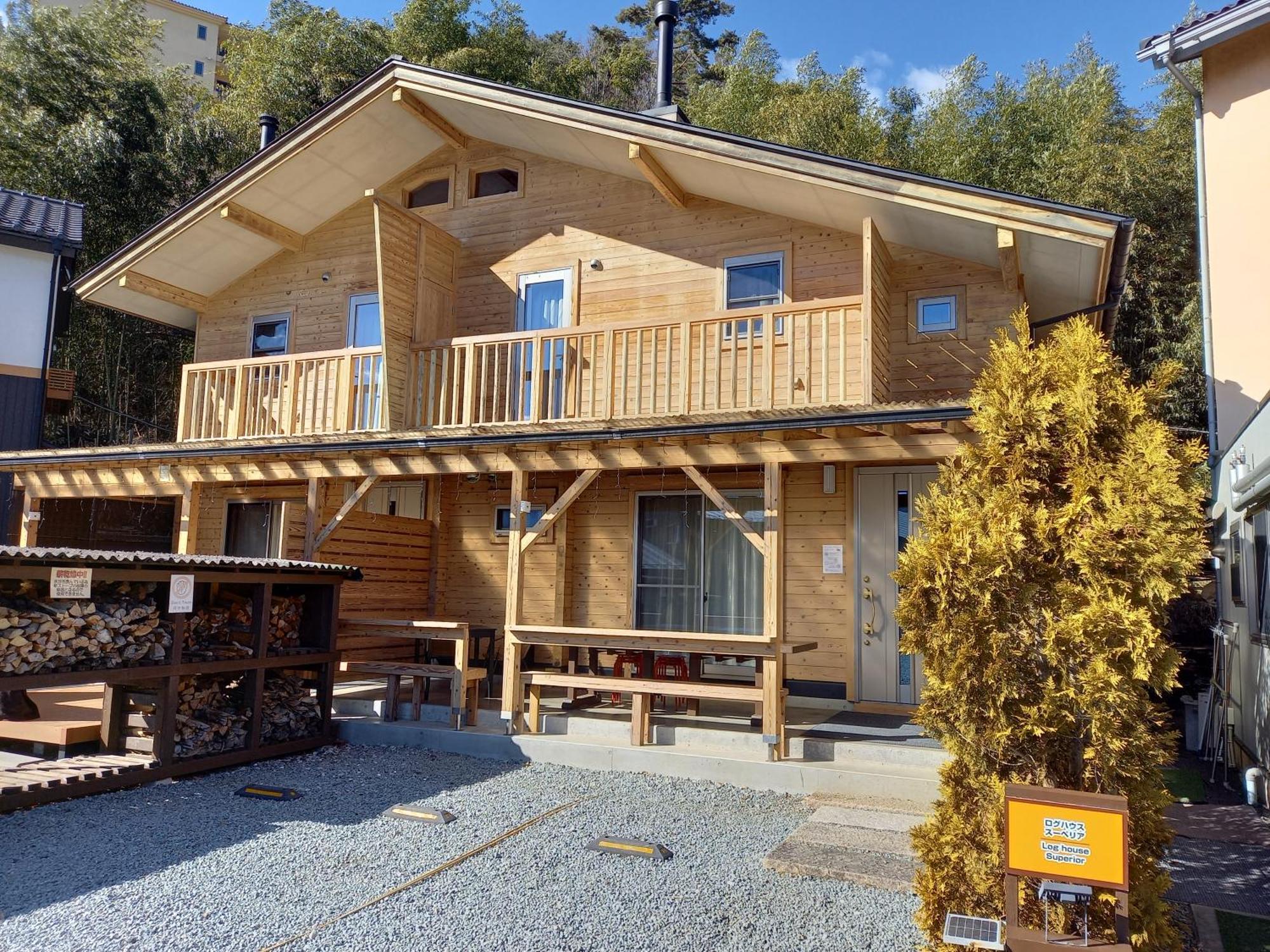 Villa Orange Cabin Fujikawaguchiko Exterior foto
